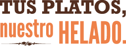 tus platos, nuestro helado